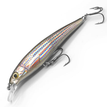 bait mimicking insertable fishing lure 4.5" Iridescent Jerkbait/Crankbait Fishing Lure – Pinnacle Baits