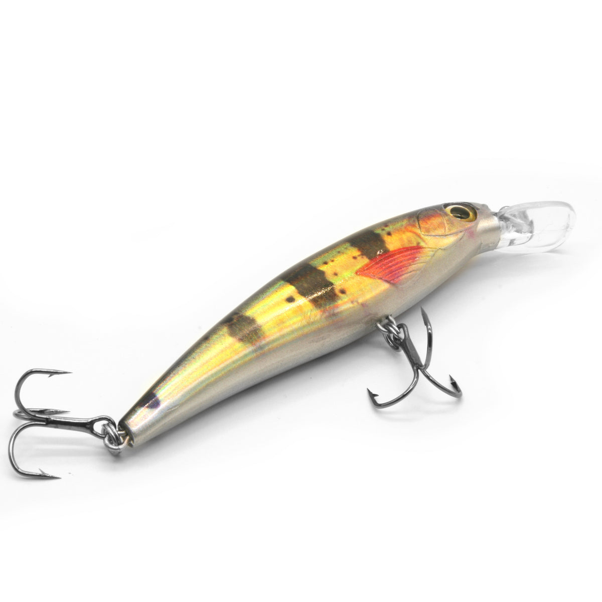 Leurre musqué 6 en bois Jerkbait Crankbait