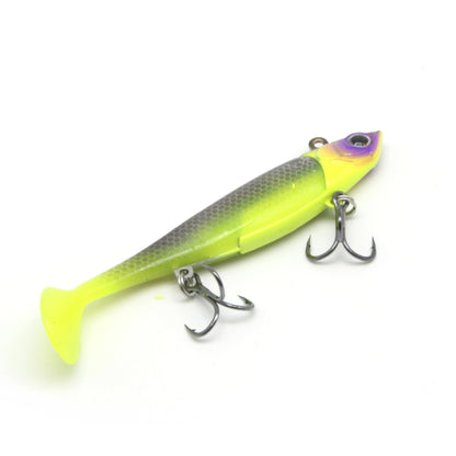 3.7" Soft Body Paddle Tail