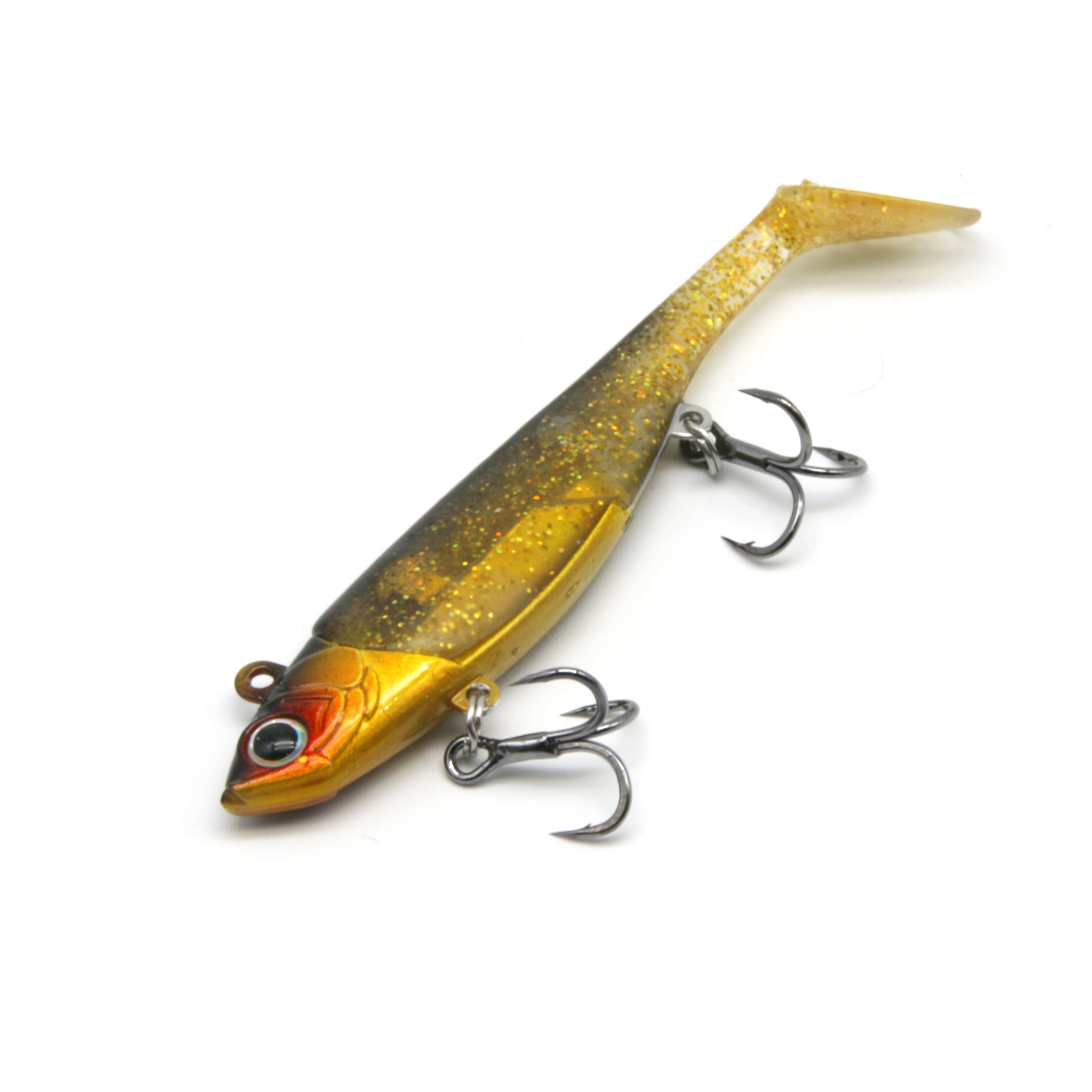 Hollow Body Swim Bait Soft Bass Lures with Paddle Tail - China